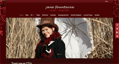 Desktop Screenshot of janefountaine.com